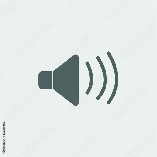 volume icon, vector design