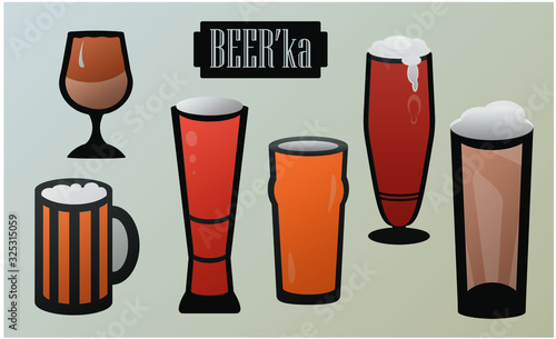 Beer Glasses Style