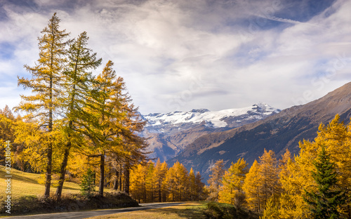 autumn in the mountains