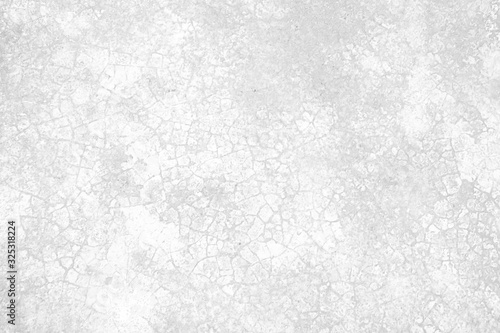White gray concrete floor texture or background and copy space