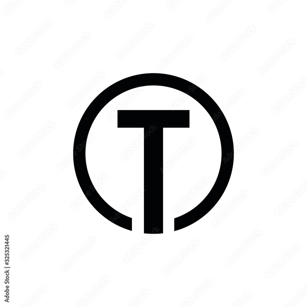 TT T initial letter logo design icone TT T initial letter logo design icone