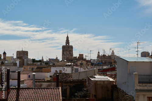 Skyline of the historic area in a city © Raul