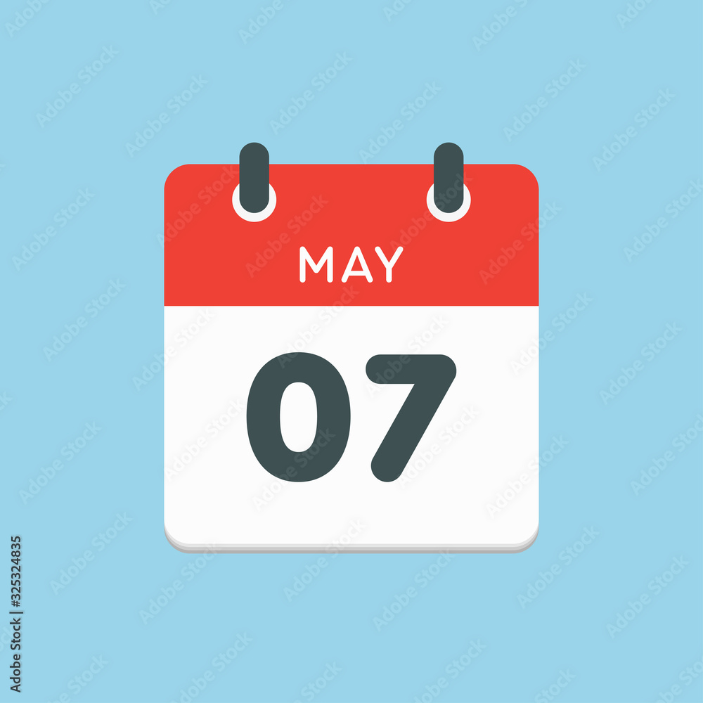 Calendar day 7 May, days of the year Calendar day 7 May, days of the year