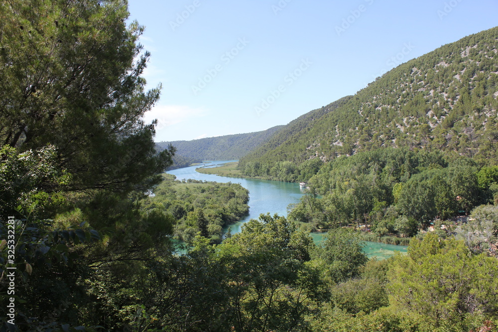 Croatia Krka Waterfall