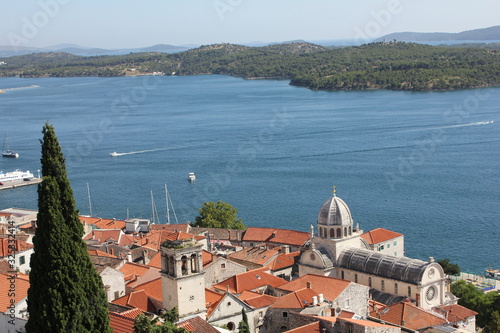 Obraz na płótnie Sybenik Croatia w salonie