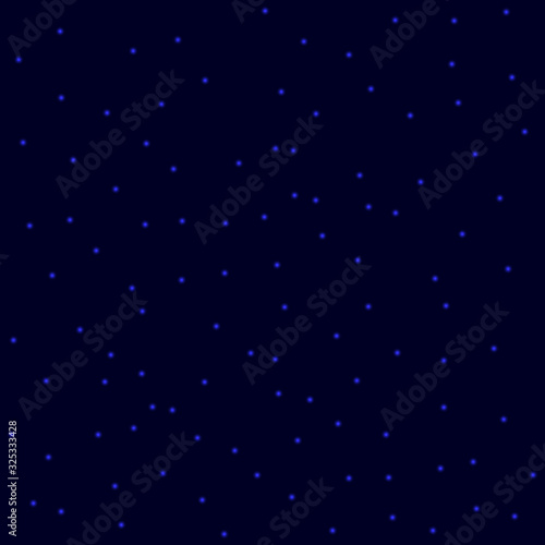 Magnificent design of the starry sky