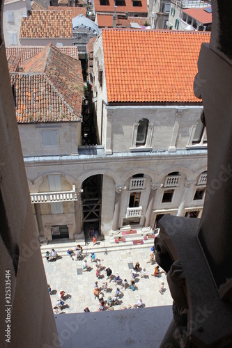 Obraz na płótnie Split Croatia w salonie
