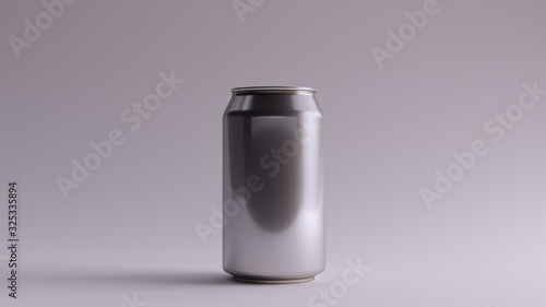 Silver Drinks Can Beverage Soft Drinks 
