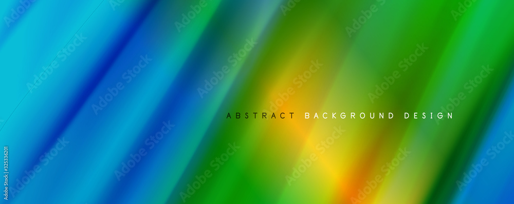 Wave liquid style lines with shadows and light on gradient background Wave liquid style lines with shadows and light on gradient background