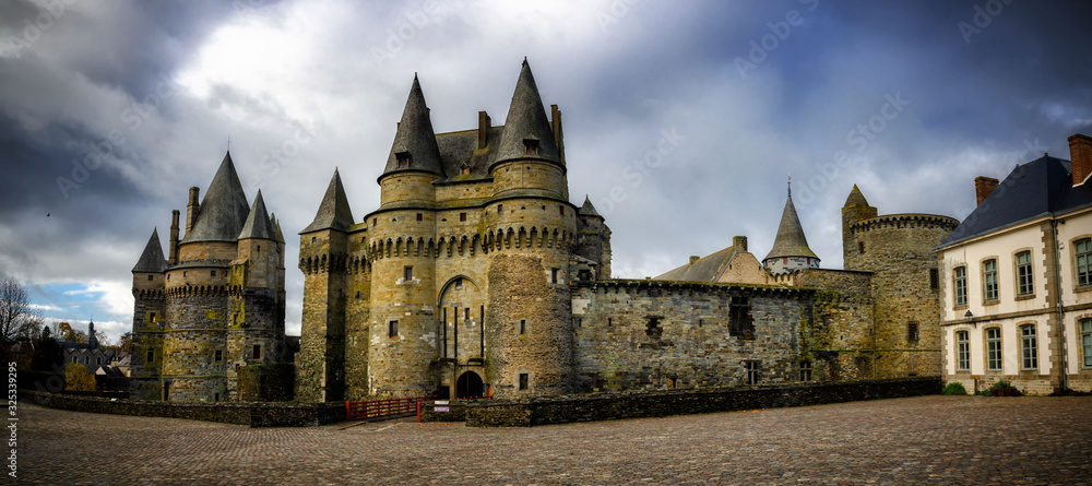 Vitré is a beautiful tourist destination in Brittany, France, with its famous castle