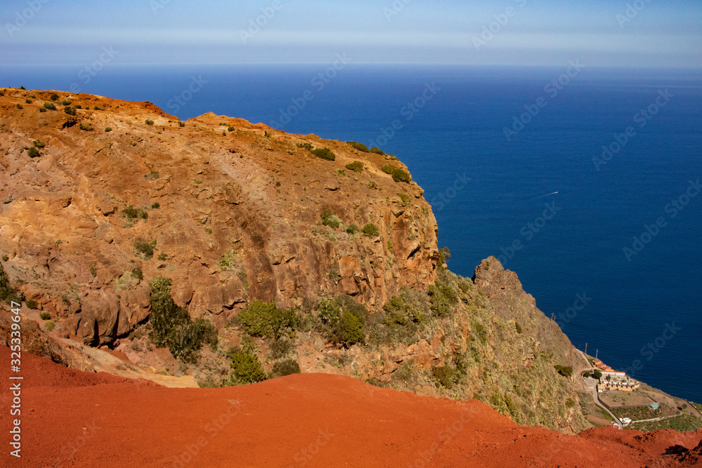 atlantic ocean view from la gomera atlantic ocean view from la gomera