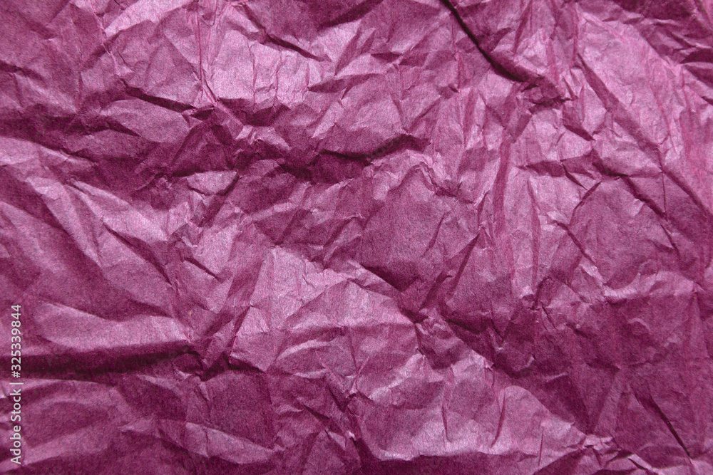 Red crumpled paper page rough texture background. Red crumpled paper page rough texture background.