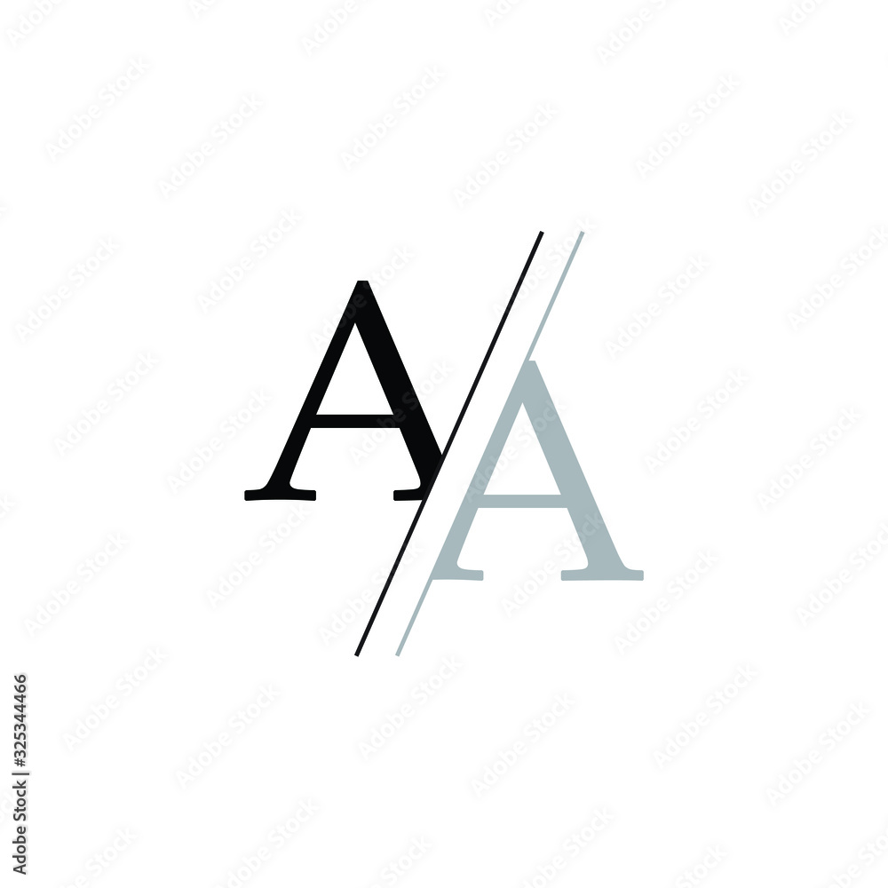 Letter A line logo, icon. Simple, clean and fresh line letter a logo Letter A line logo, icon. Simple, clean and fresh line letter a logo