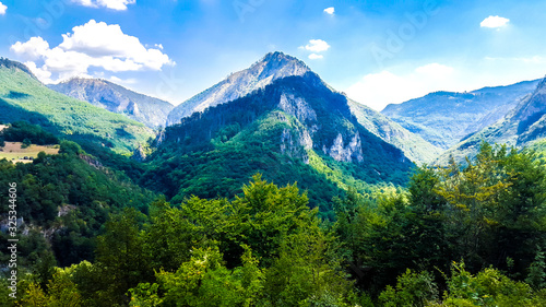 Tara River Canyon  also known as Tara River Gorge  part of Durmitor National Park. Montenegro.