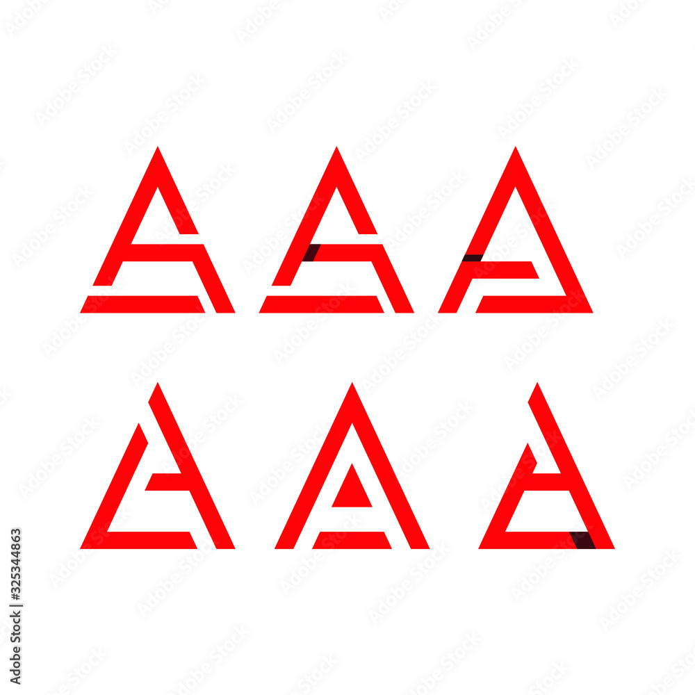 Letter A, A vector icon, logo Letter A, A vector icon, logo