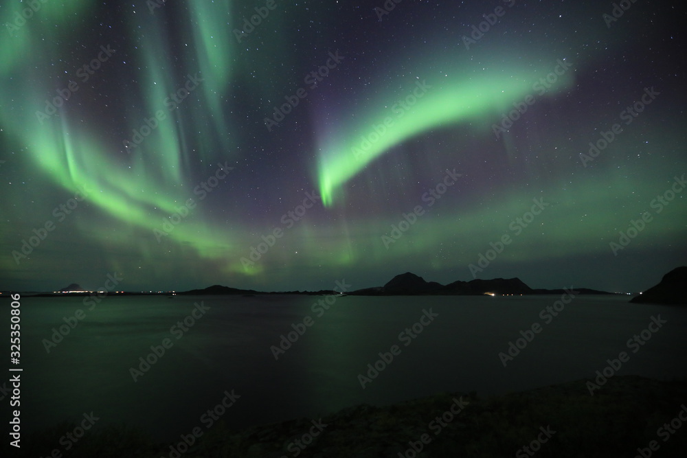 Nordlicht Aurora Borealis in Norwegen