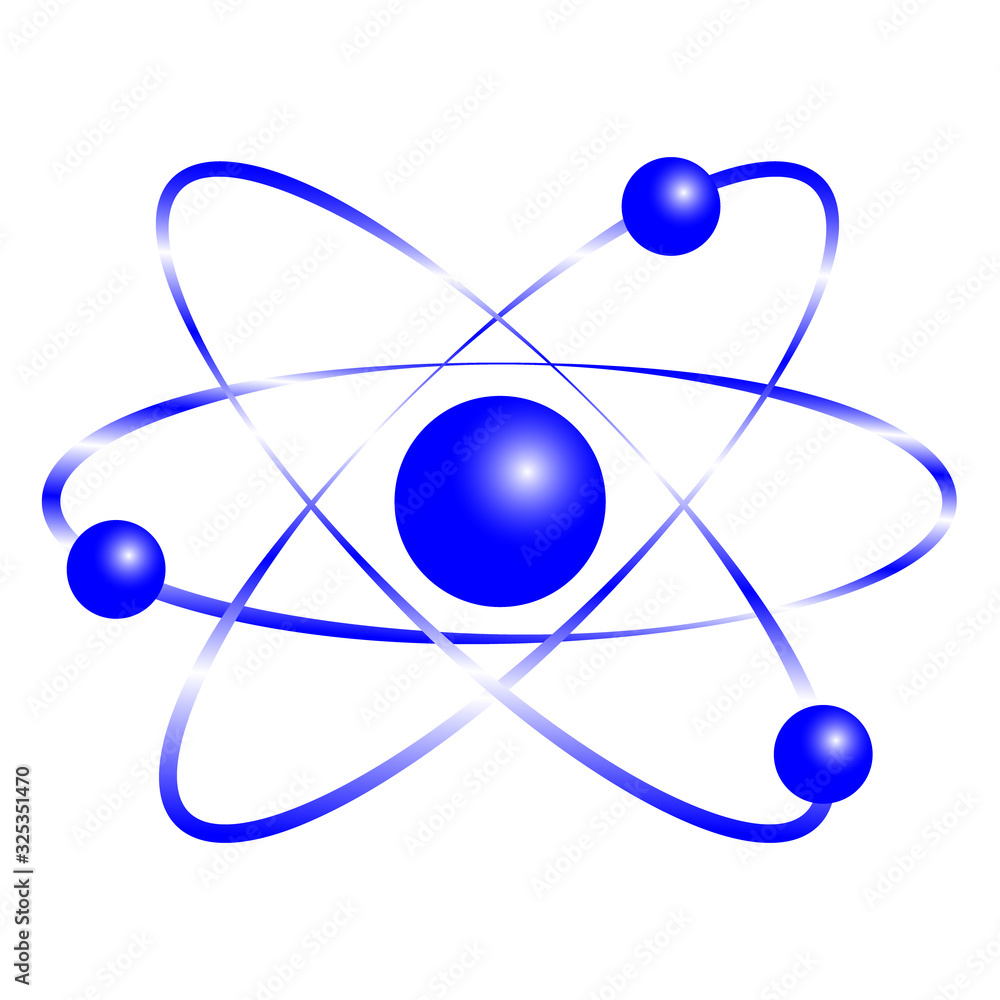 Excellent design of the molecular field on a white background Excellent design of the molecular field on a white background