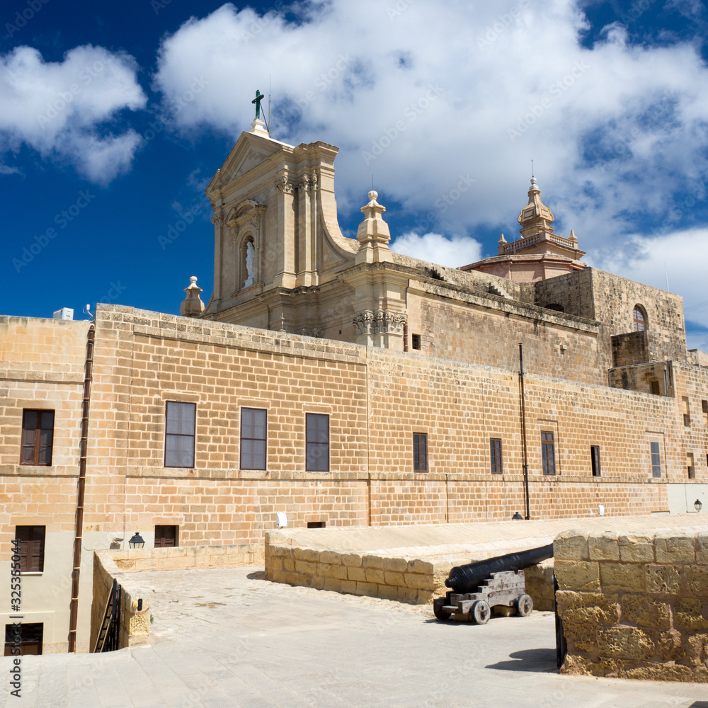Malte : gozo citadelle Kastell