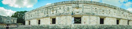 Maya ruins "Uxumal " in Merida, Mexico
