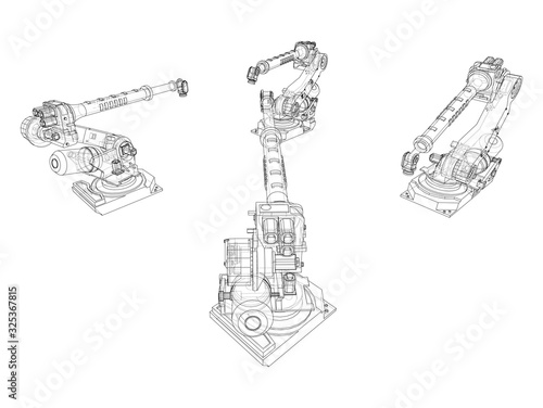 A industral robots manipulators