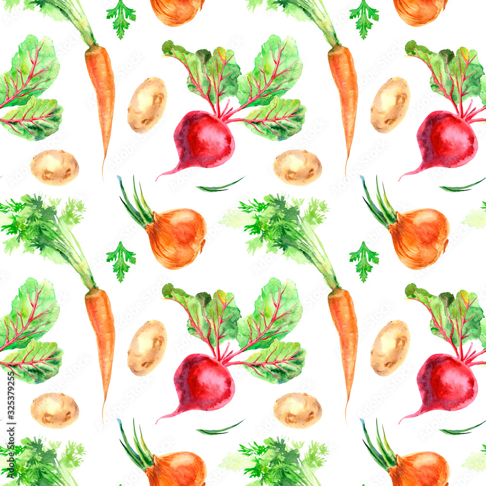 Drawn seamless pattern. Drawn seamless pattern.