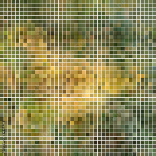 abstract vector square pixel mosaic background