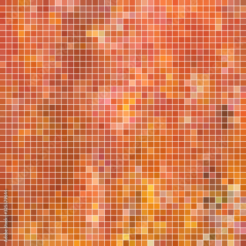abstract vector square pixel mosaic background
