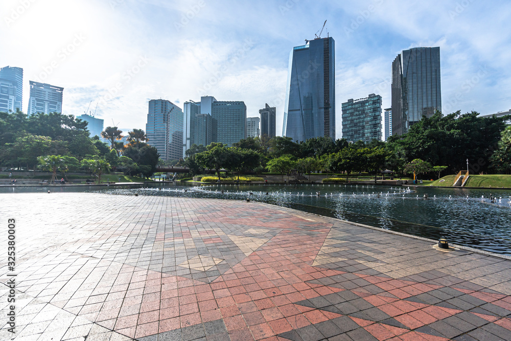 Fototapeta premium city skyline
