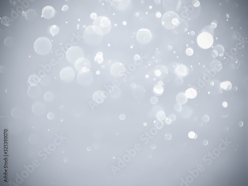 Abstract bokeh lights with soft light background illustration.
