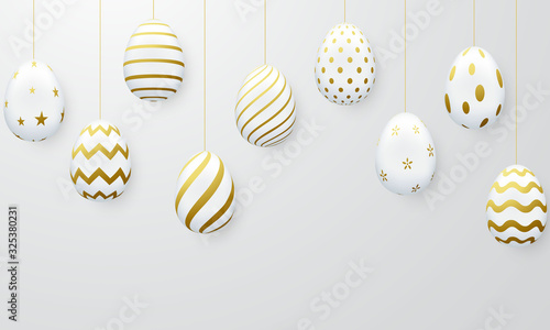 Happy easter background design Vector illustration greeting card advertisement promotion poster leaflet web banner article