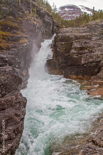 Wasserfall Im Brostdalen