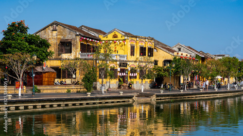 Cityscape of Hoi An old town.