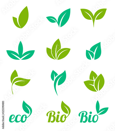 Ecology icon set. Eco icons.