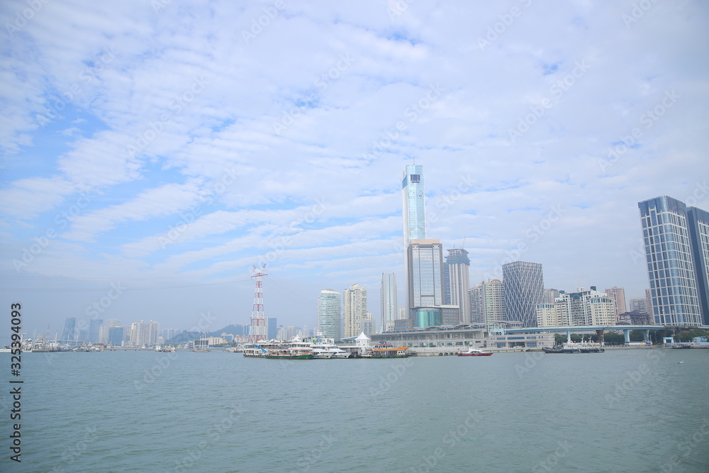 福建厦门鼓浪屿海边的轮渡 福建厦门鼓浪屿海边的轮渡