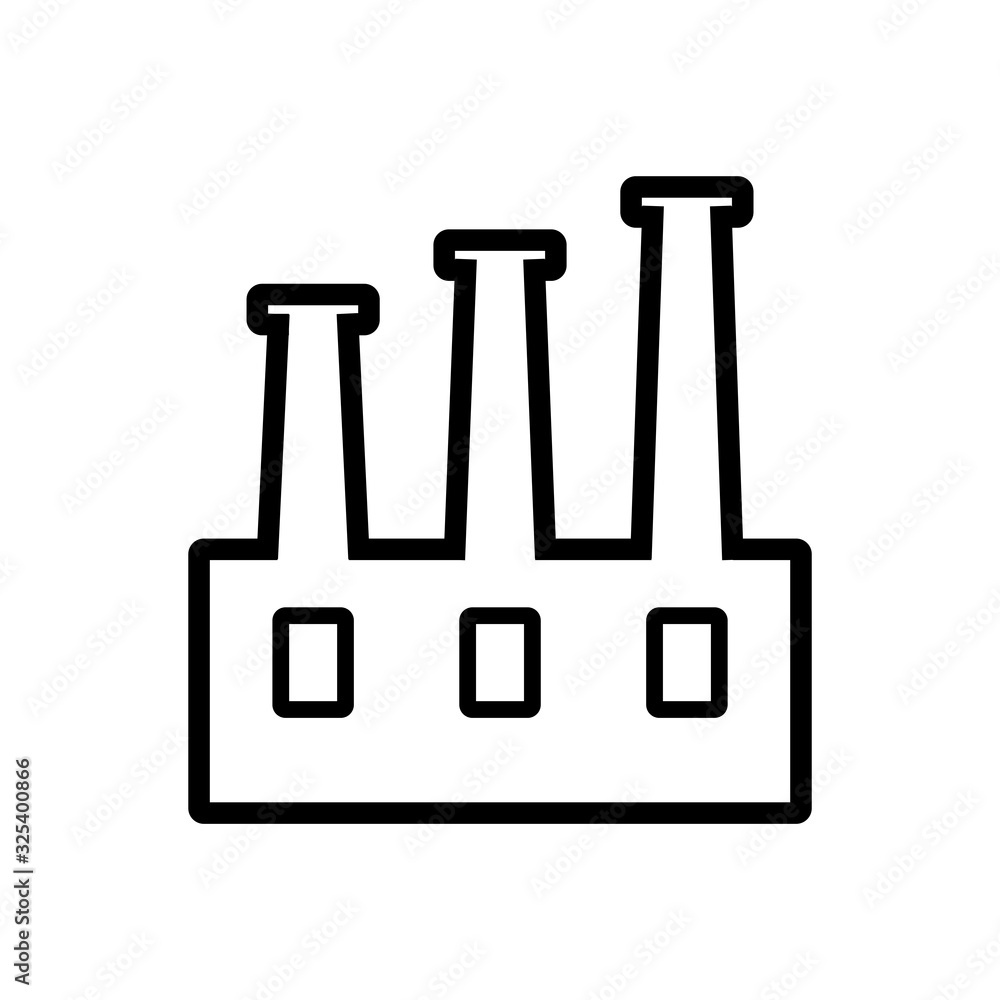factory icon vector factory icon vector