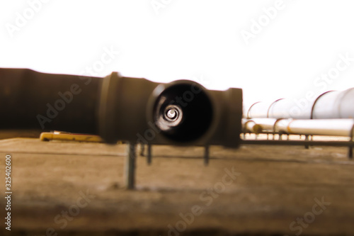 Industrial Water Pipe Different angle shot