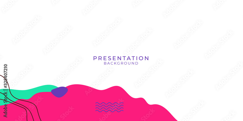 Memphis geometry presentation background. Colorful shapes pattern, vivid coloring texture and funky color patterns abstract vector backgrounds for banner Memphis geometry presentation background. Colorful shapes pattern, vivid coloring texture and funky color patterns abstract vector backgrounds for banner