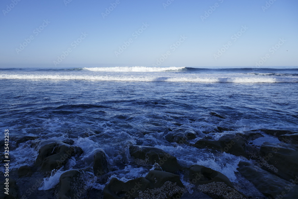 Fototapeta premium Low tide on La Jolla beach