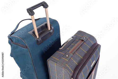 The concept of travel. Lugg...