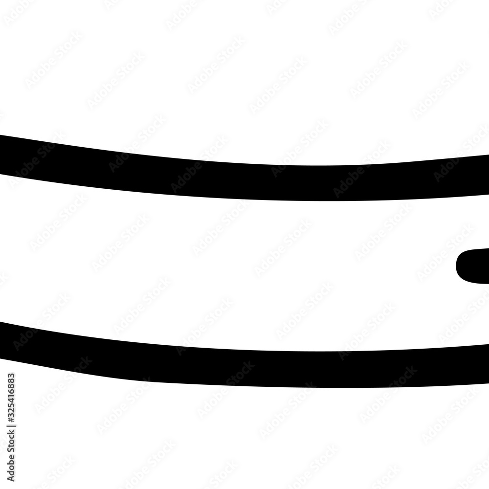 black line tattoo of a shirt cuff black line tattoo of a shirt cuff