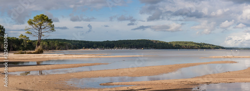 Biscarrosse, Balade au lac en soirée