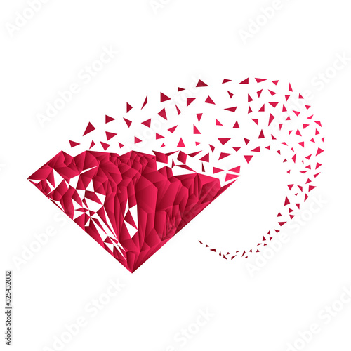 ruby, sapphire, red color gems jewel transformation gems icon