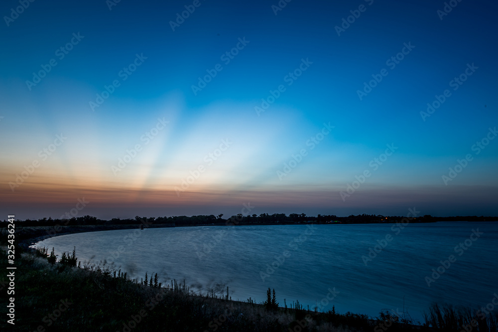 Lake Afton at Night