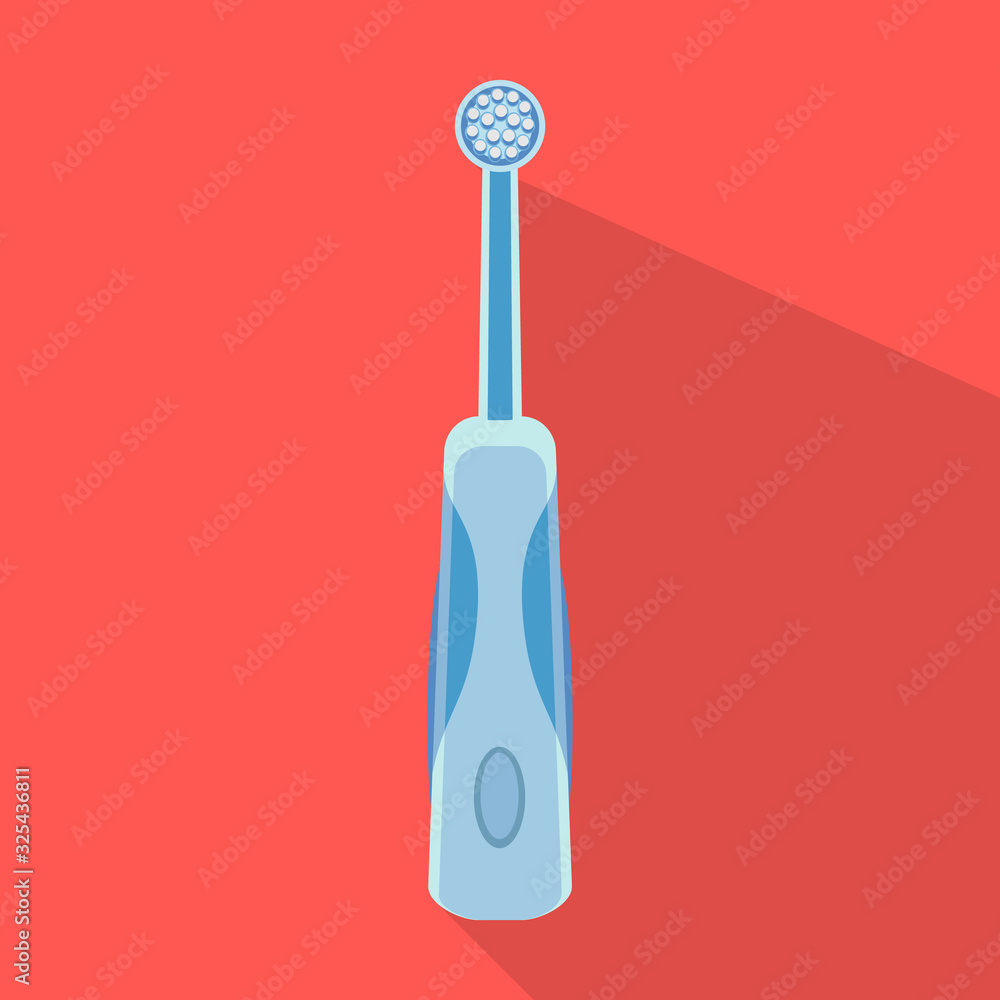 Toothbrush vector icon.Flat vector icon isolated on white background toothbrush . Toothbrush vector icon.Flat vector icon isolated on white background toothbrush .