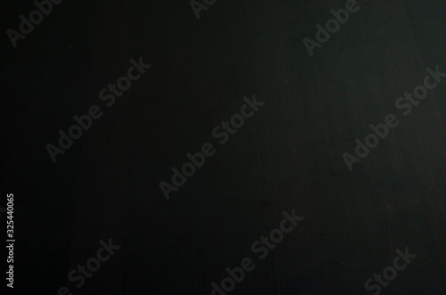 black background table