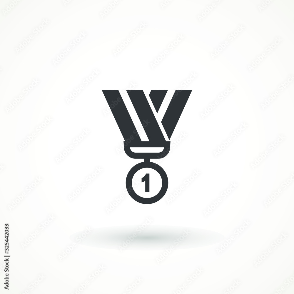 reward medal line icon, outline vector sign, linear style pictogram isolated on white. Symbol, logo illustration. Editable stroke reward medal line icon, outline vector sign, linear style pictogram isolated on white. Symbol, logo illustration. Editable stroke