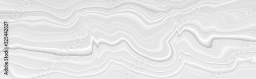 White background 3 d with elements of waves in a fantastic abstract design, the texture of the lines in a modern style for wallpaper. Light gray template for wedding ceremony or business presentation.