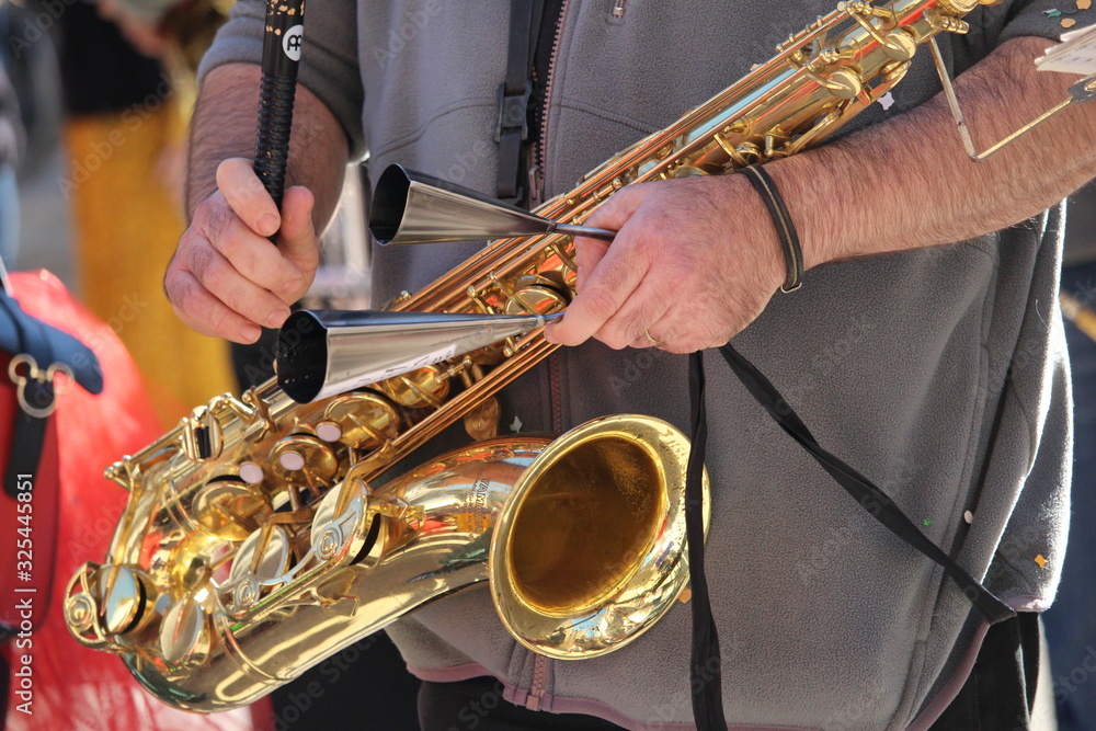 Obraz premium saxophone