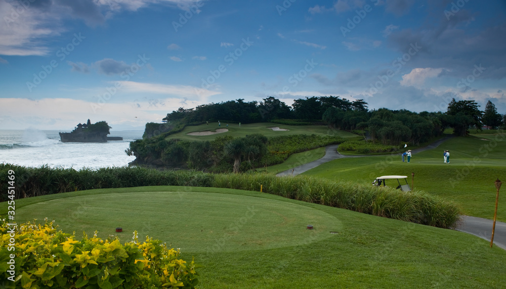 Naklejka premium Breathtaking Indonesian traditional tropical islands nature landscape.