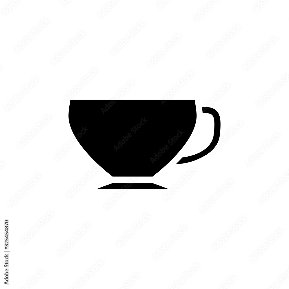 coffee glass icon vector coffee glass icon vector